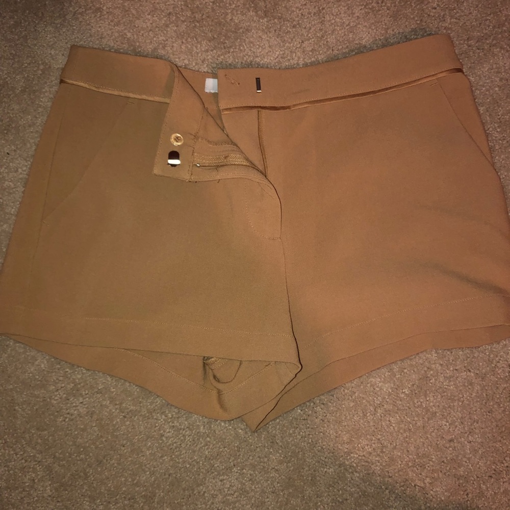 Tan shorts